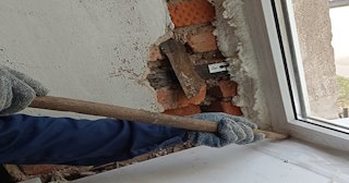 Демонтаж оконных откосов по выгодной цене от 518 руб. в Раменском - Сварной-Рмн